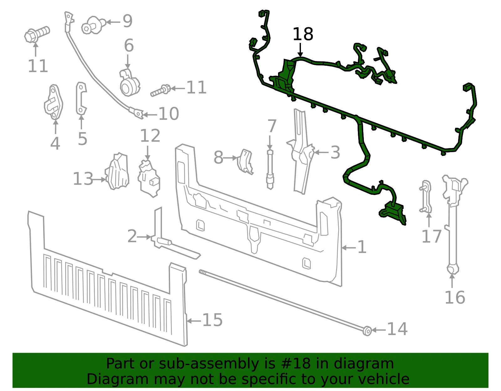 Harness - GM (85018322)