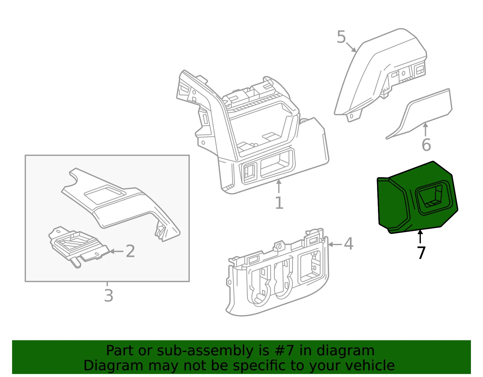 Switch Cover - GM (85021789)