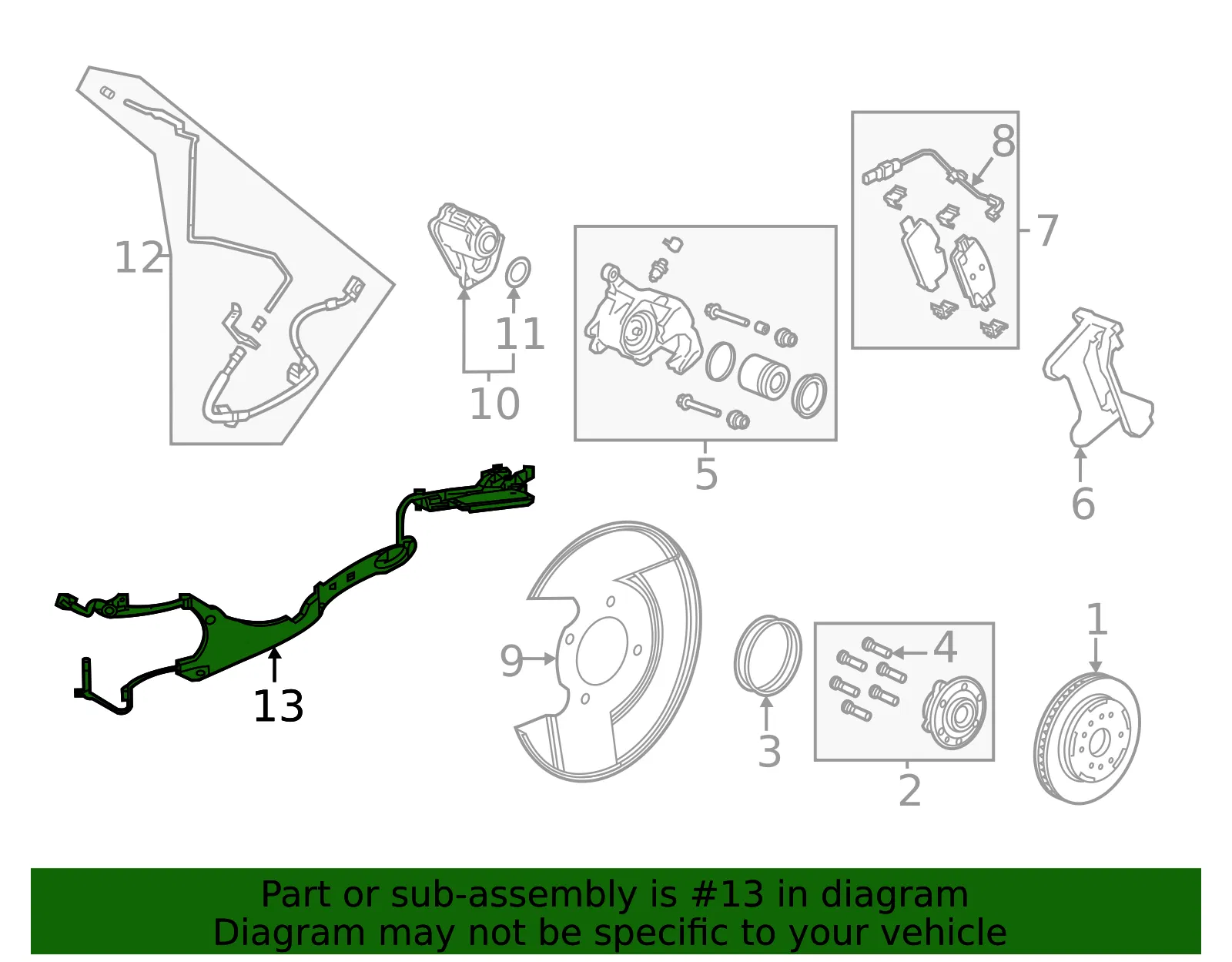 ABS Sensor - GM (85039851)