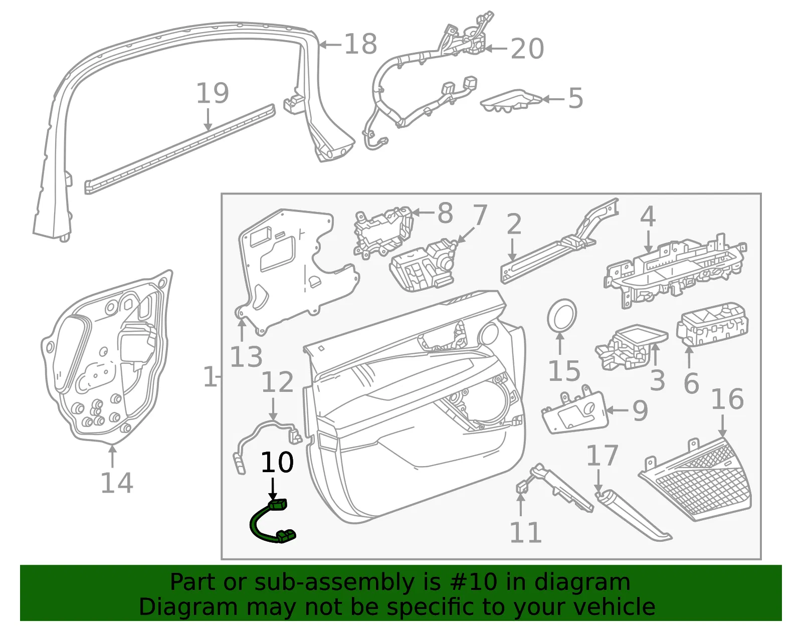 Interior Lamp - GM (85047366)