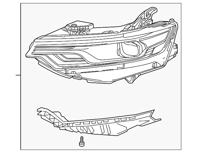 Headlamp - GM (85058321)