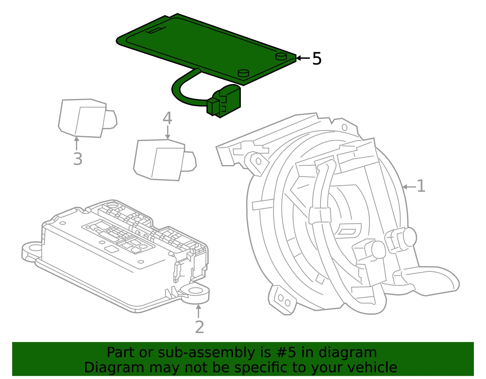 Occupant Module - GM (85058556)