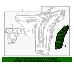 Headlamp Bracket - GM (85088119)