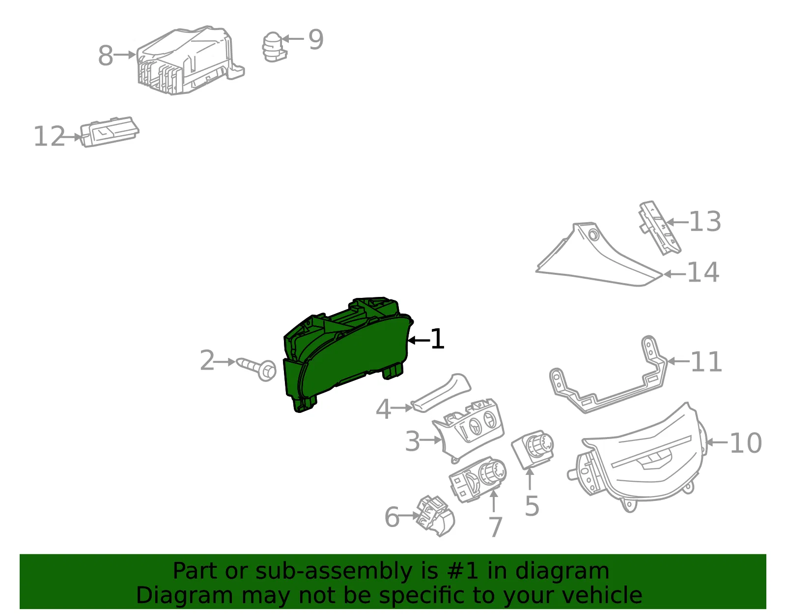F Cluster - GM (85095422)