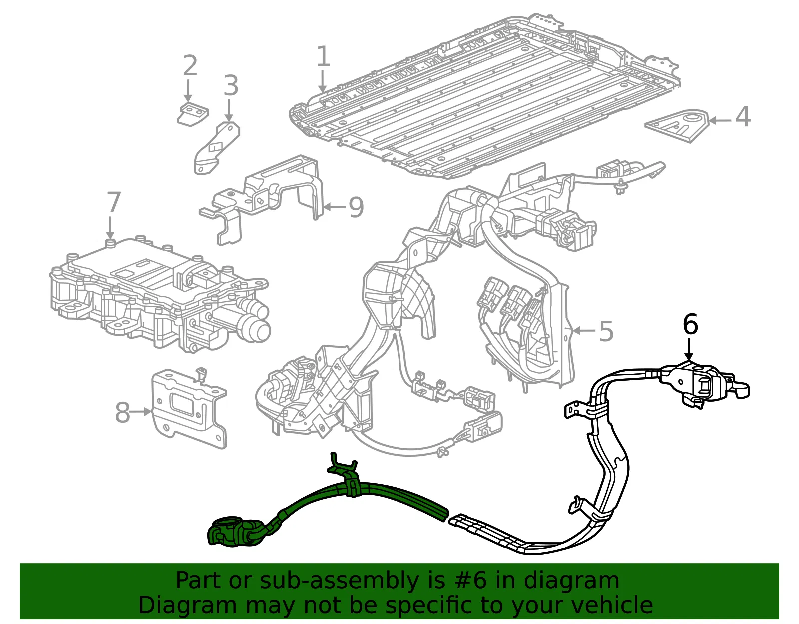Battery Cable - GM (85098401)