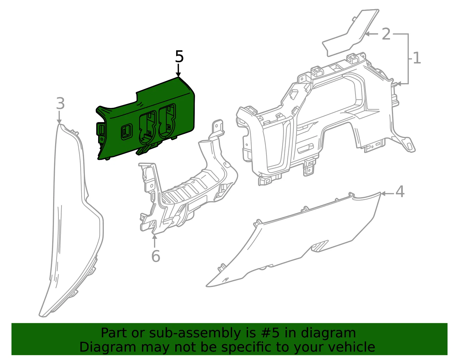 Switch Panel - GM (85104930)