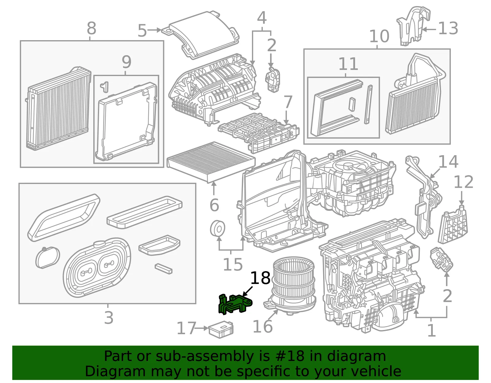 Module Bracket - GM (85109799)