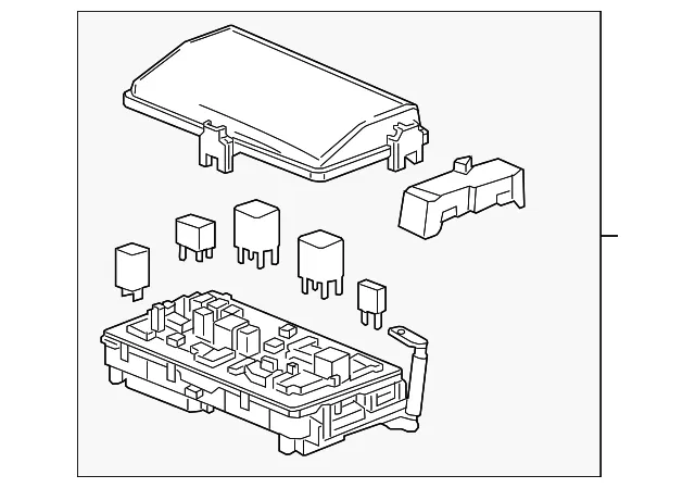 Engine Wiring Harness Junction Block - GM (85118702)