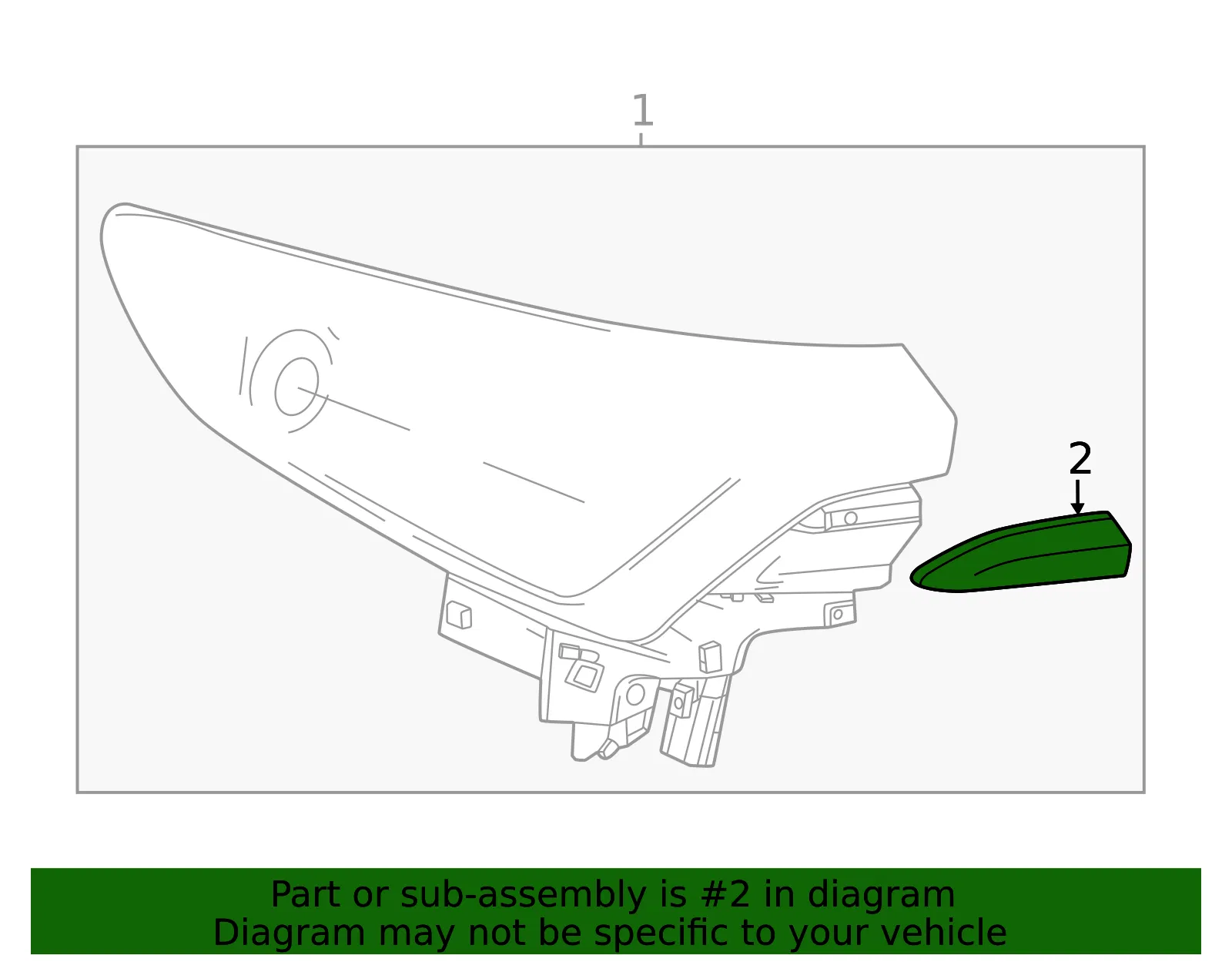 Inner Lamp - GM (85123049)