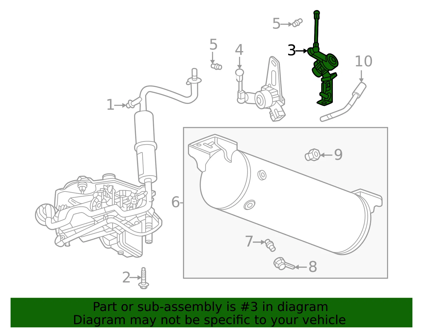 Position Sensor - GM (85126961)