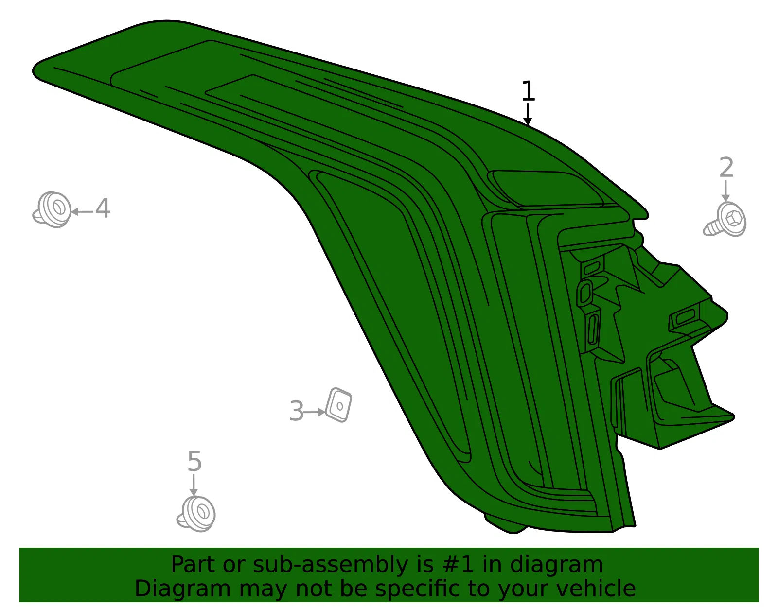 Tail Lamp - GM (85133321)