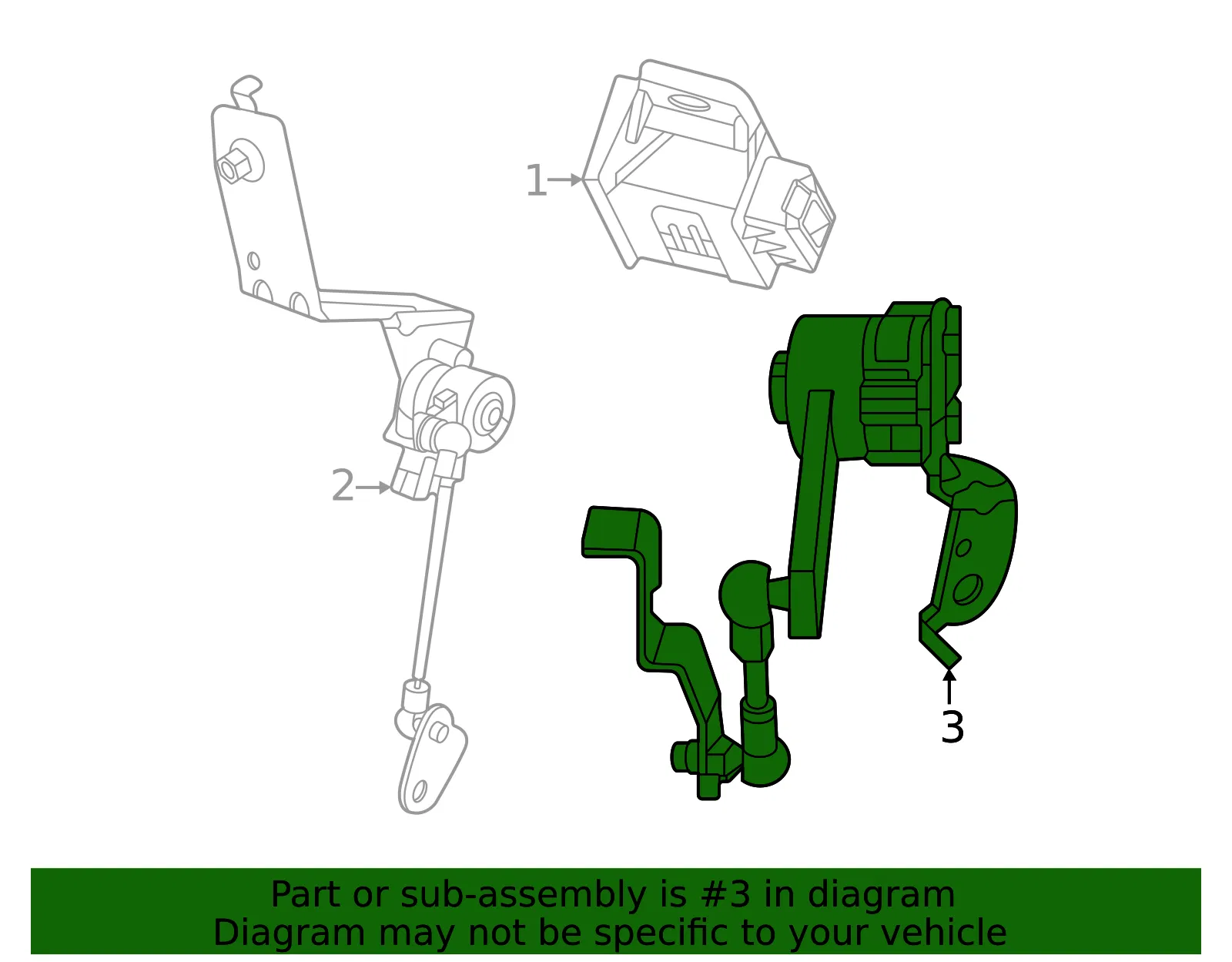Level Sensor - GM (85134834)