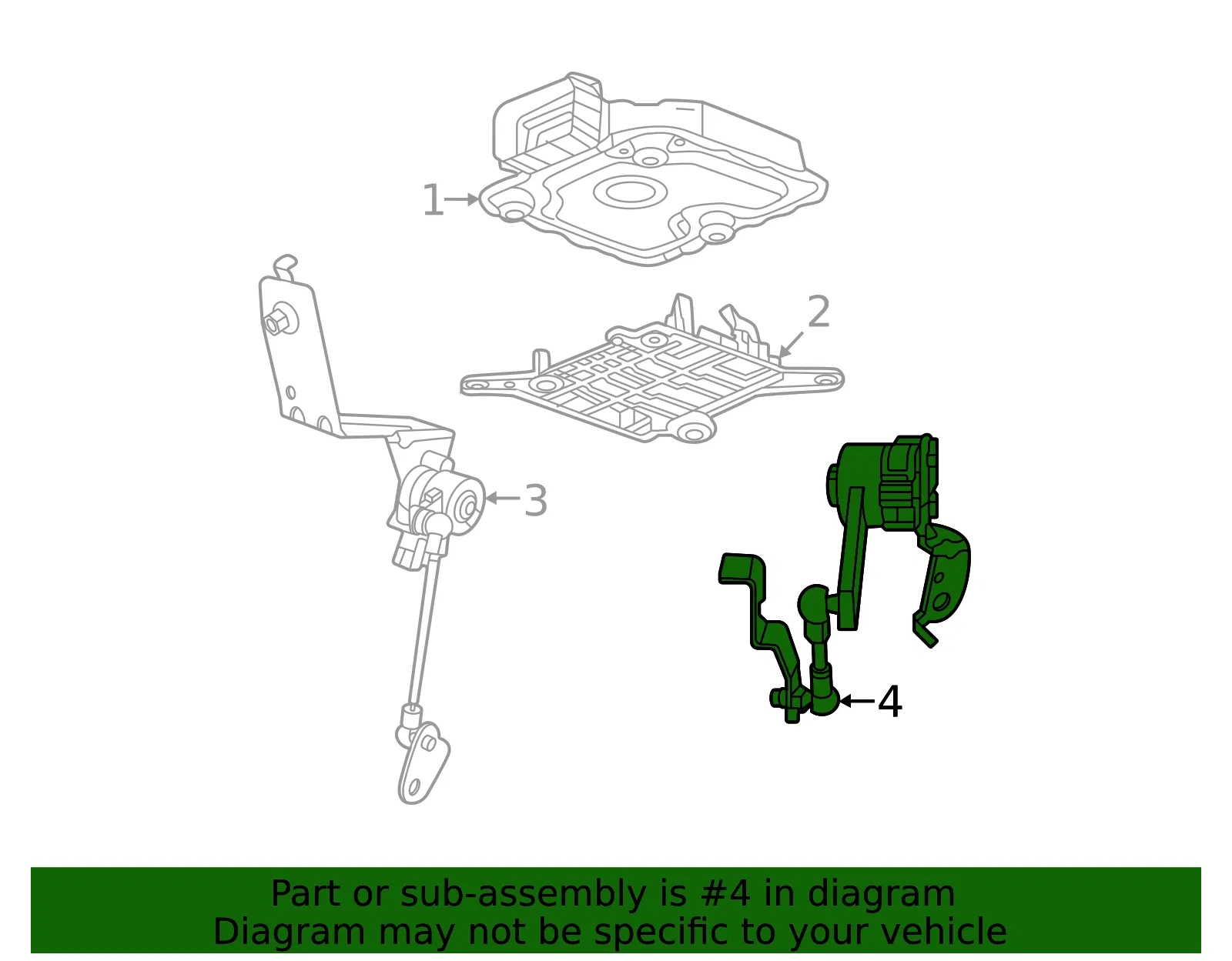 Height Sensor - GM (85134835)
