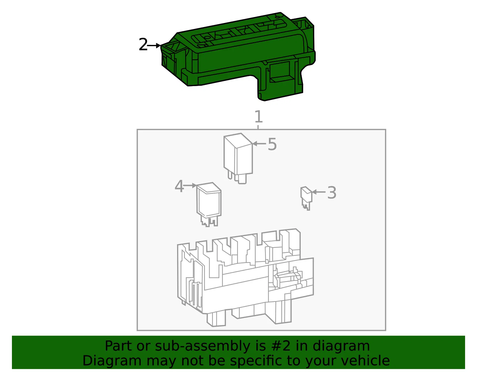 Fuse Box Cover - GM (85154548)