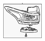 Tail Lamp - GM (85164973)