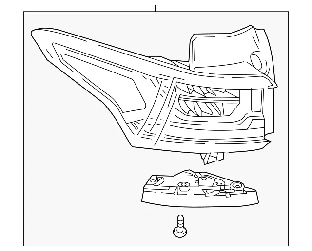 Tail Lamp - GM (85164973)