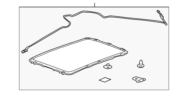 Light Titanium Headliner - GM (85510577)