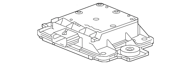 Lateral Accelerometer Sensor - GM (85532096)