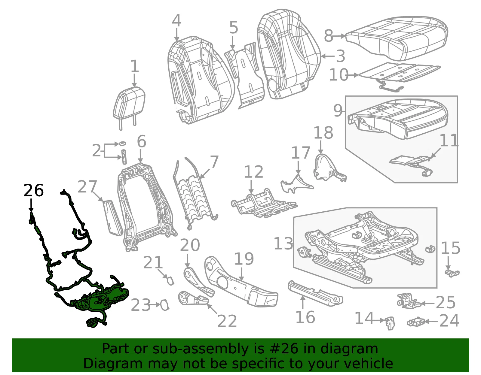 F Harness - GM (85533176)
