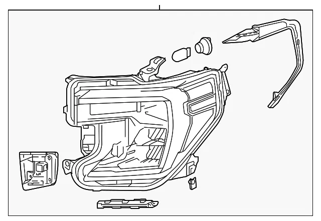 Headlamp Assembly - GM (85535169)
