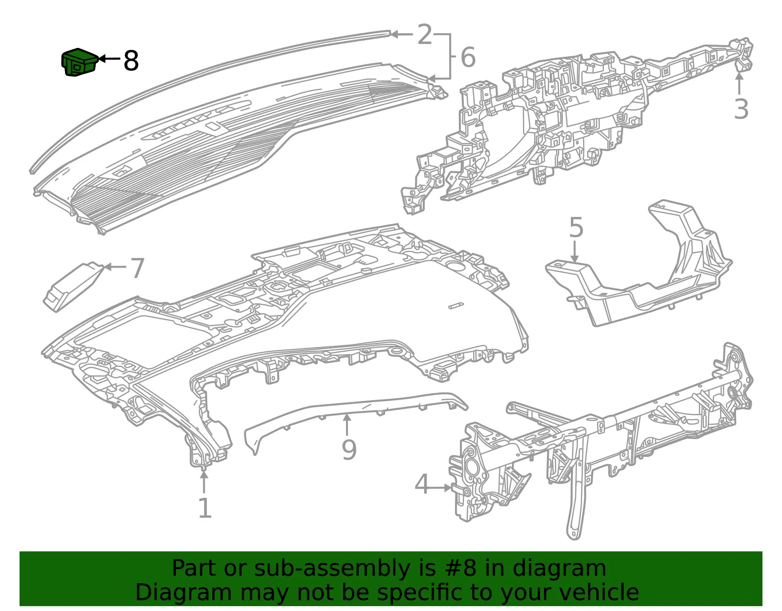 Sun Load Sensor - GM (85542146)