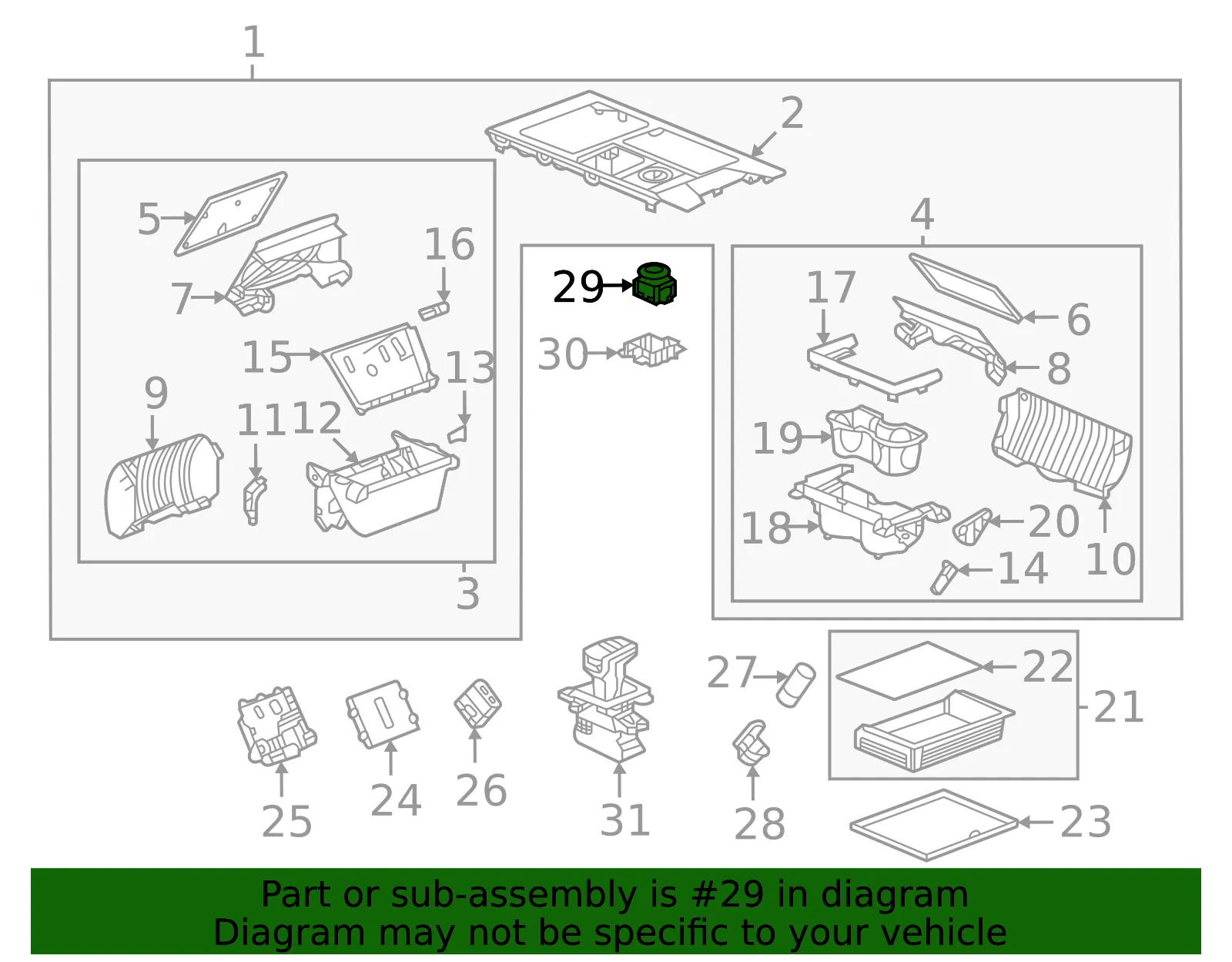 Ride Control Switch - GM (85543338)