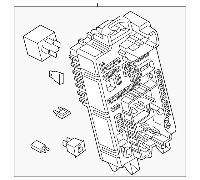 Fuse & Relay Box - GM (85545271)