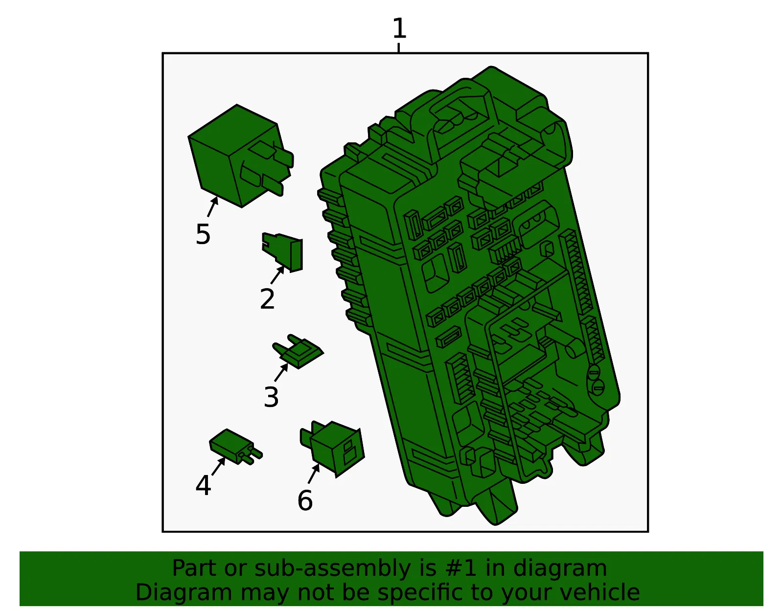 Fuse & Relay Box - GM (85545271)