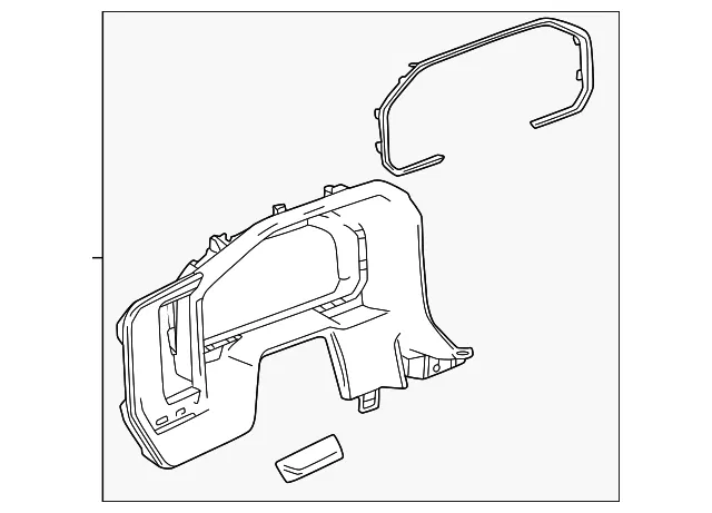 Cluster Panel - GM (85546301)