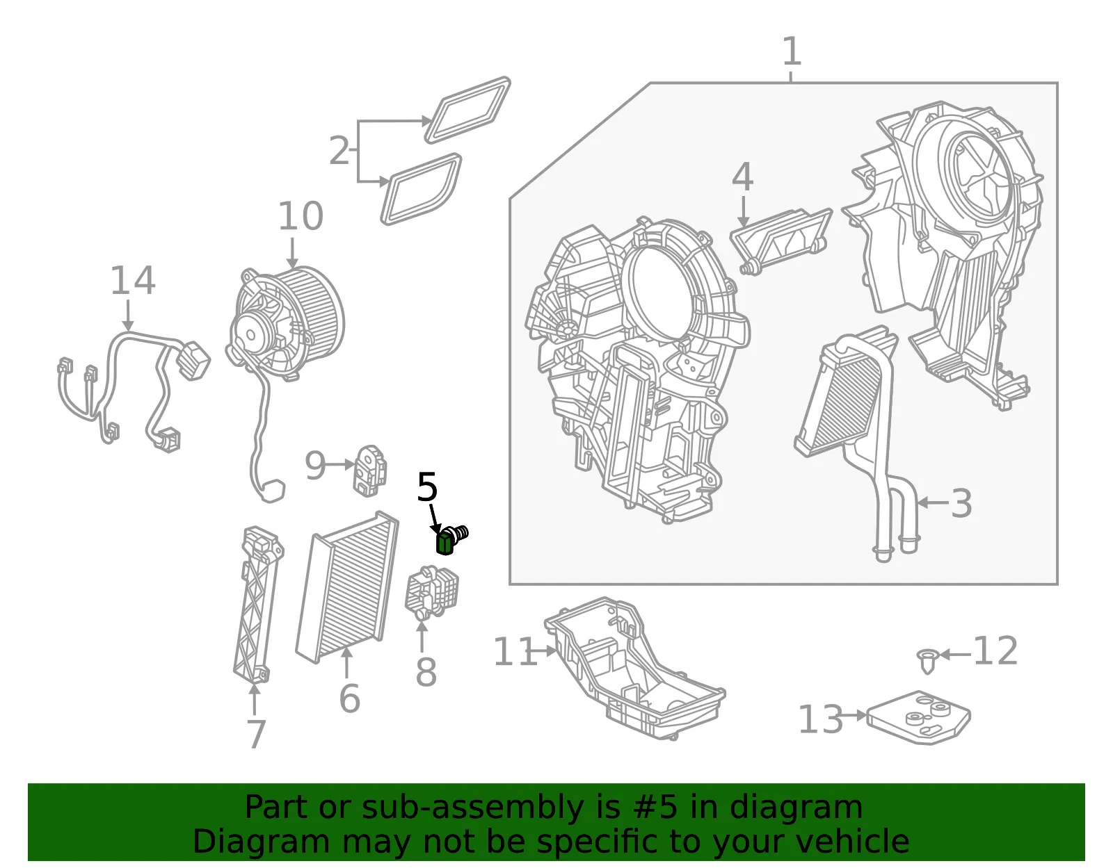 Temp Sensor - GM (85546857)