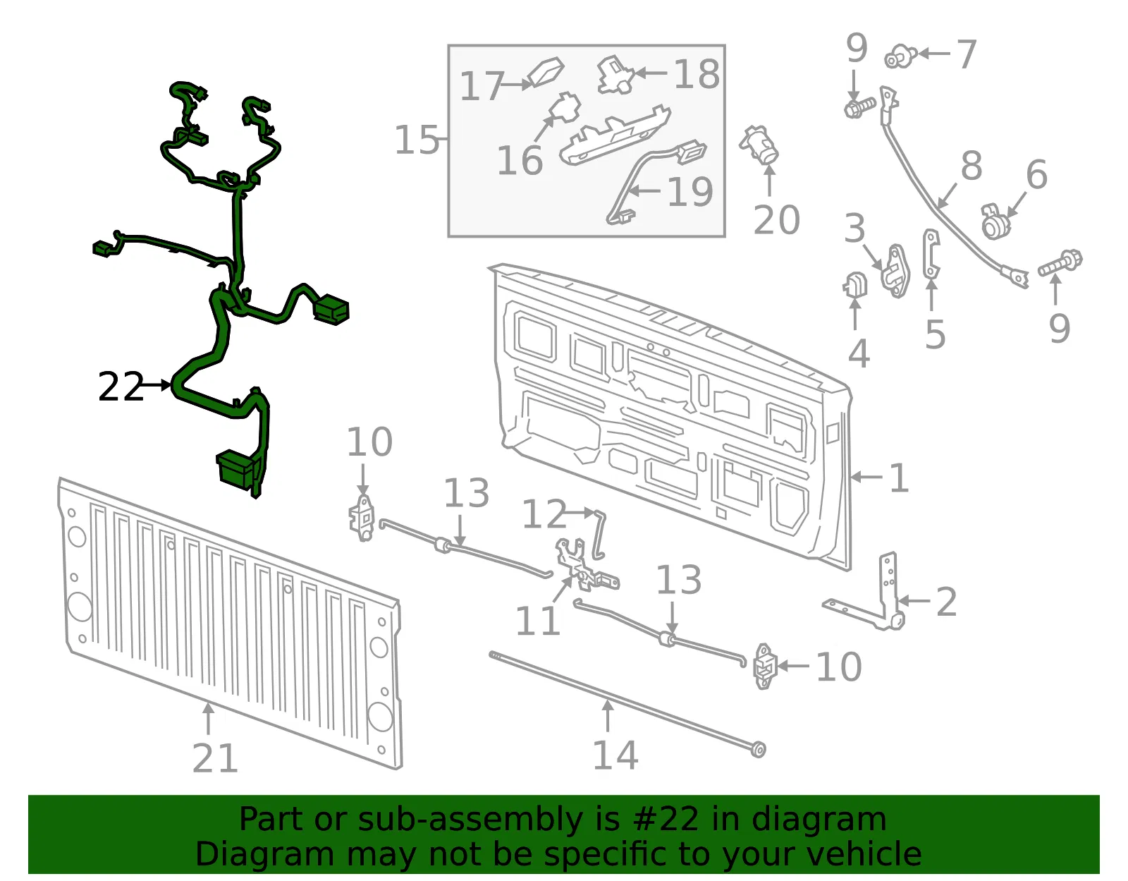 Harness - GM (85552964)