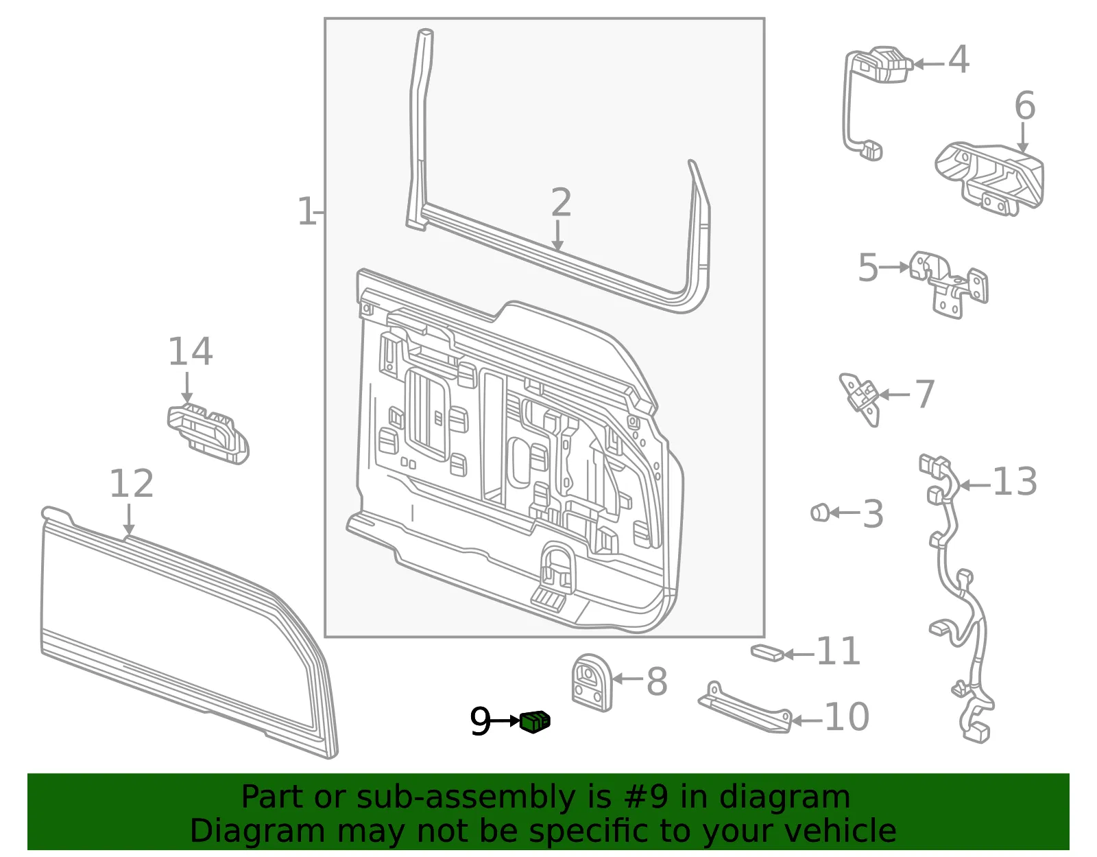 Release Switch - GM (85553559)