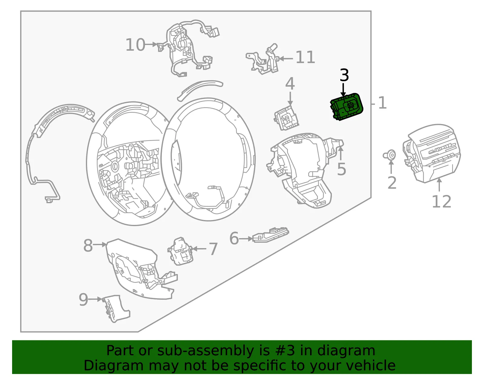 Radio Switch - GM (85557749)