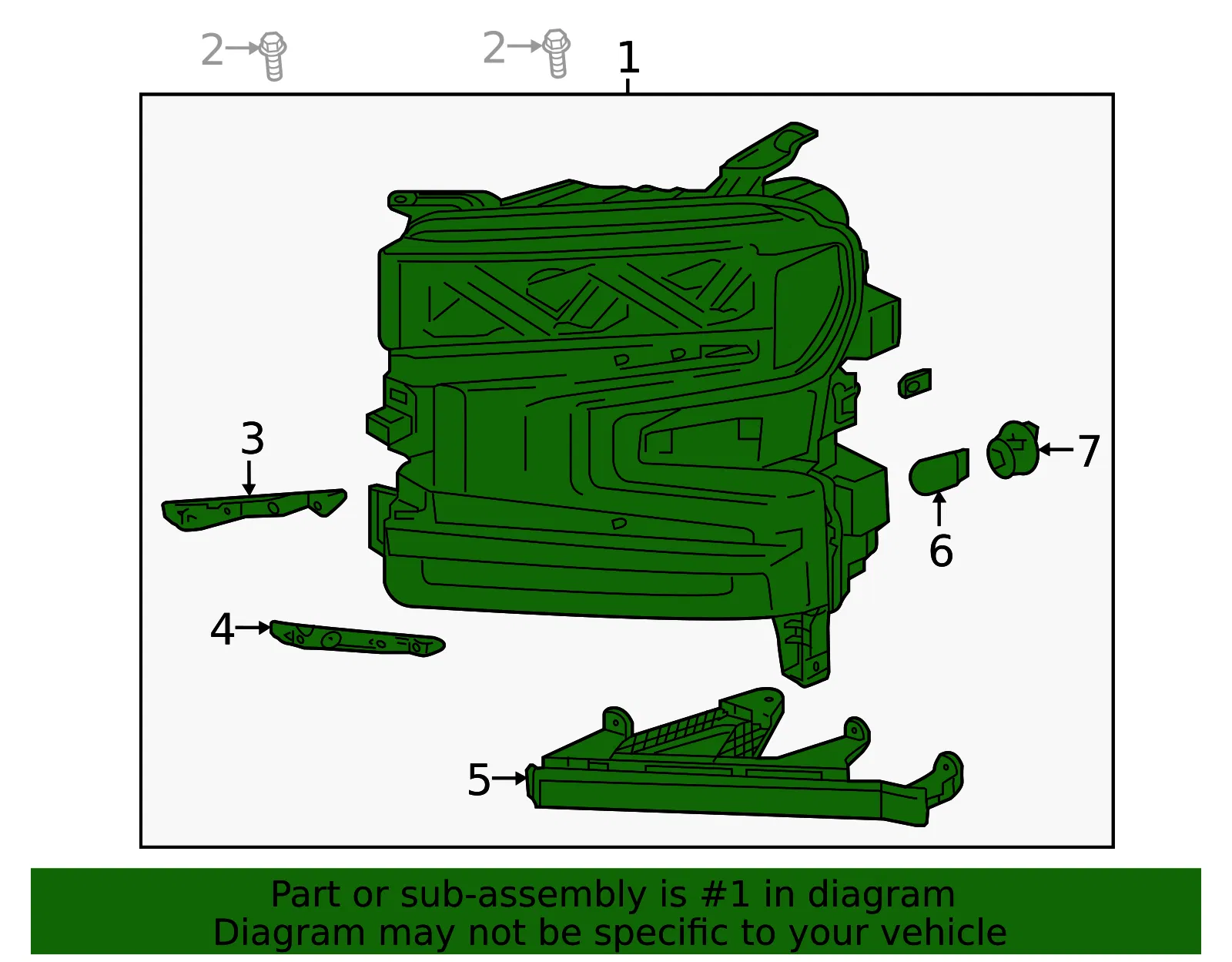 Headlamp Assembly - GM (85567927)