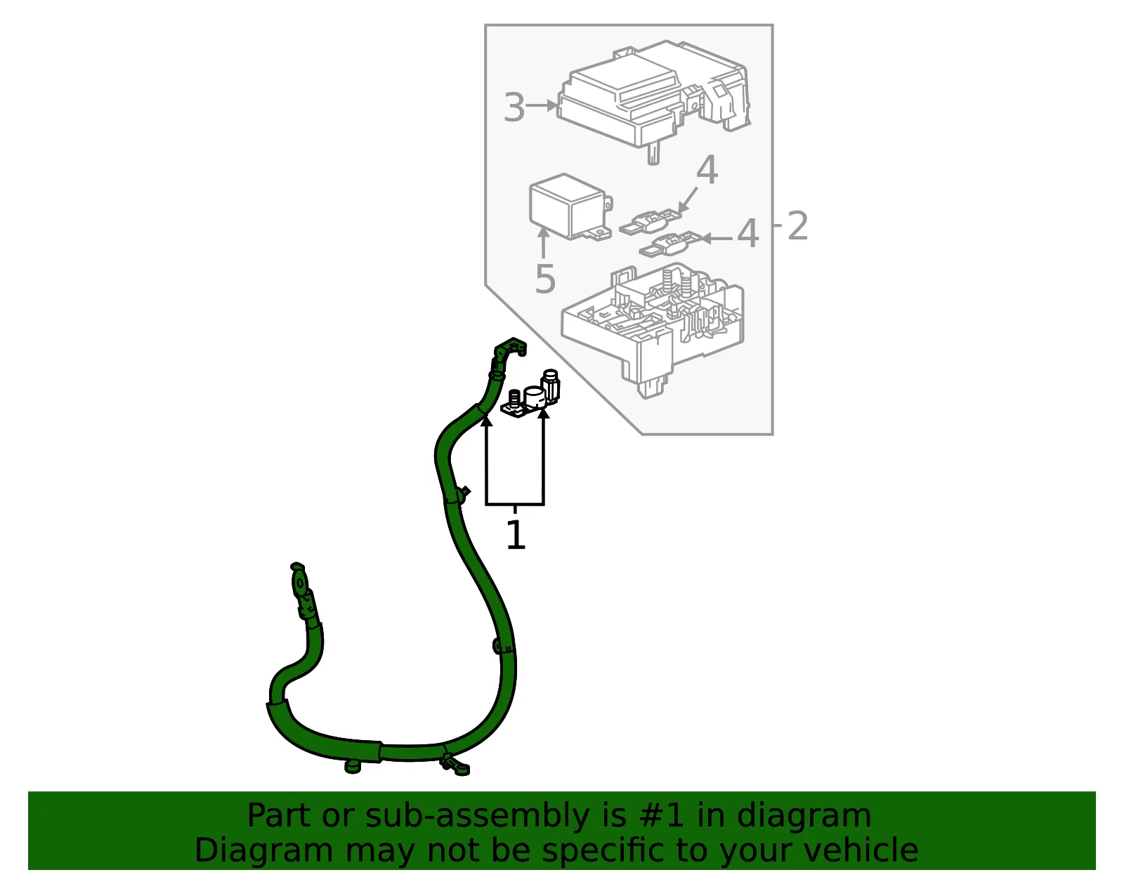 Battery Cable - GM (85571848)