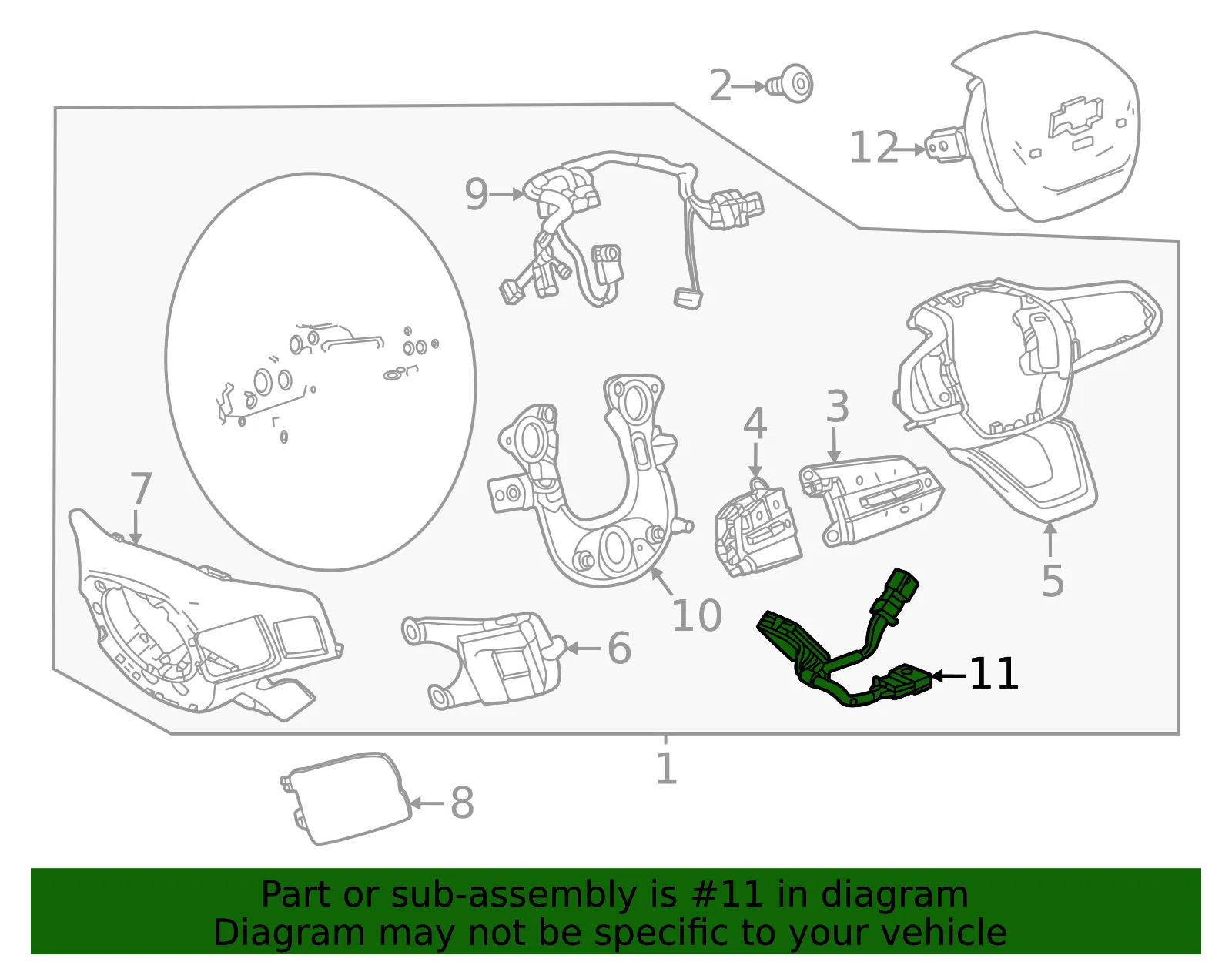 Center Module Assembly - GM (85577934)