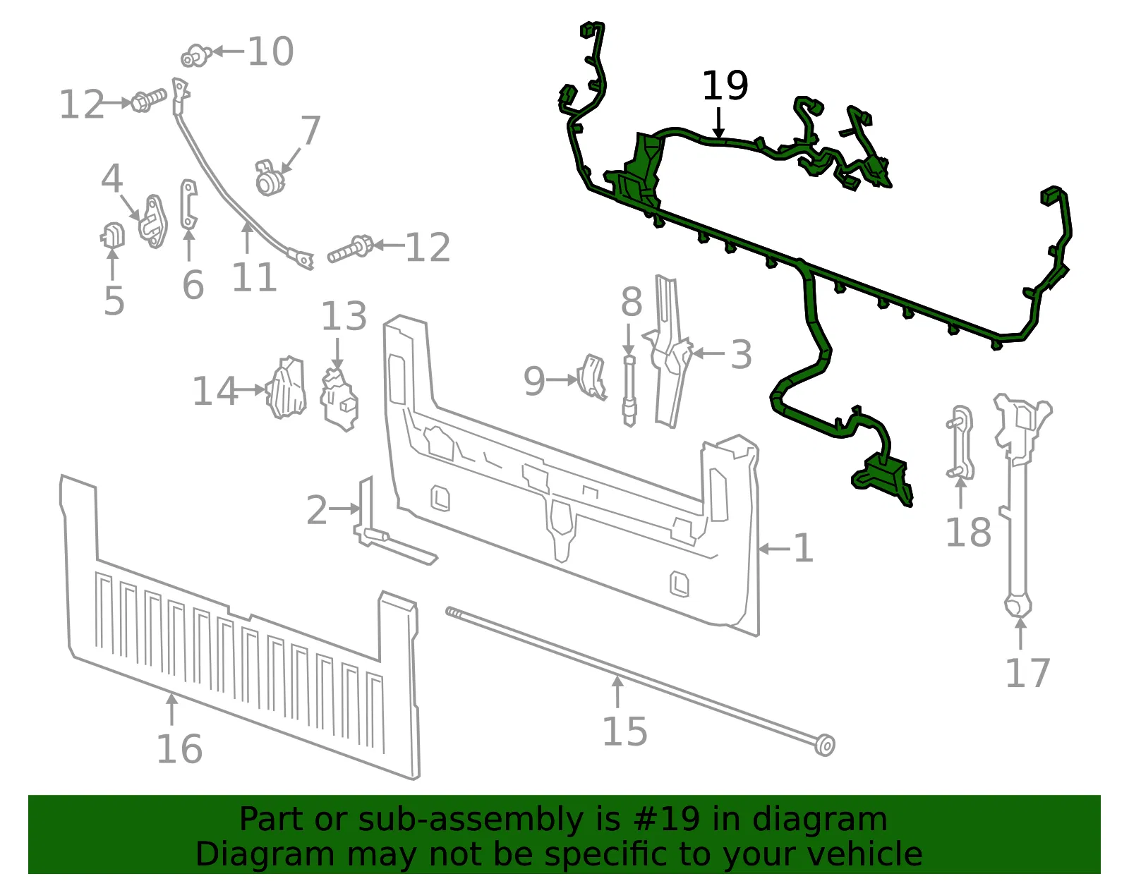F Harness - GM (85583044)