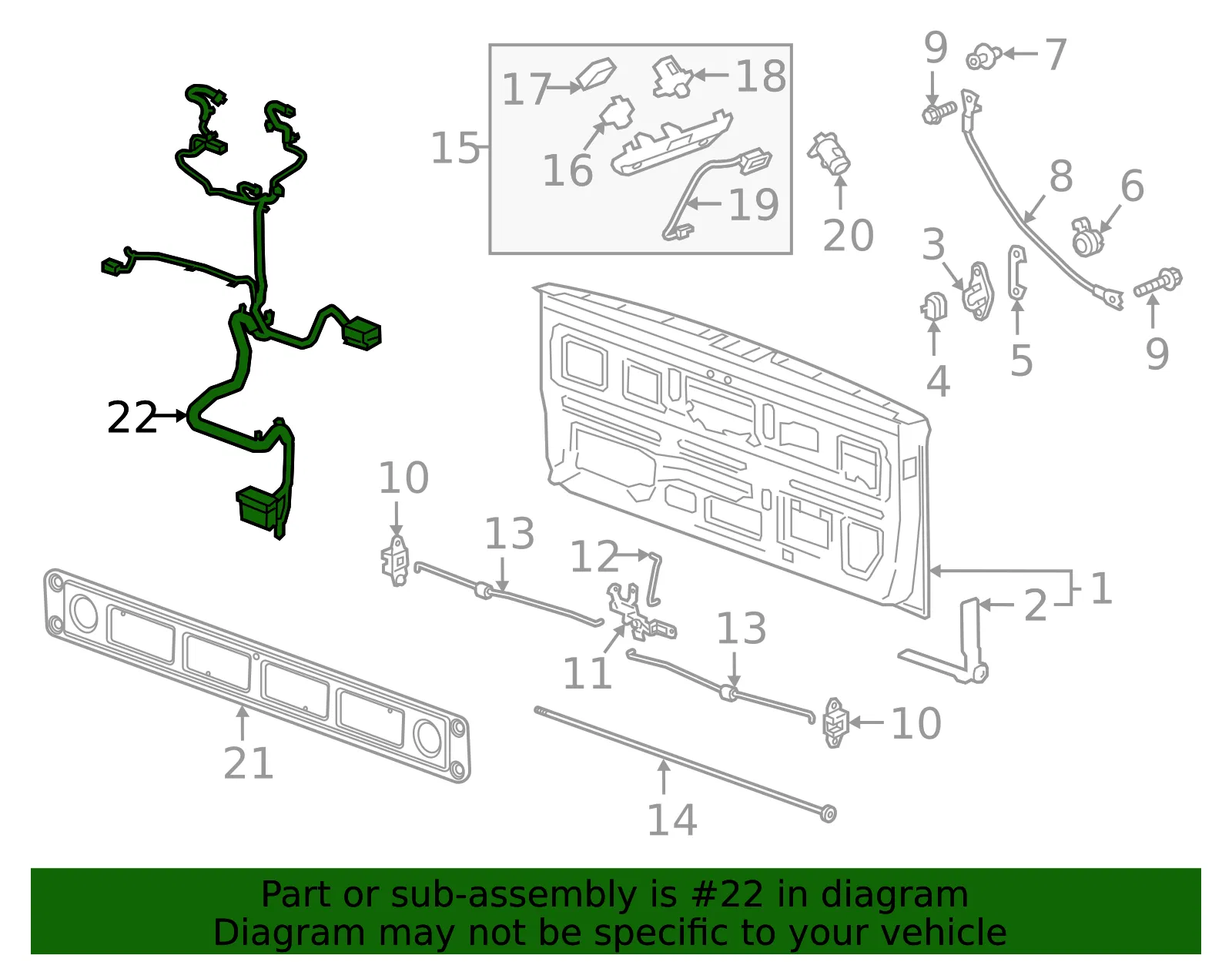 Harness - GM (85583045)