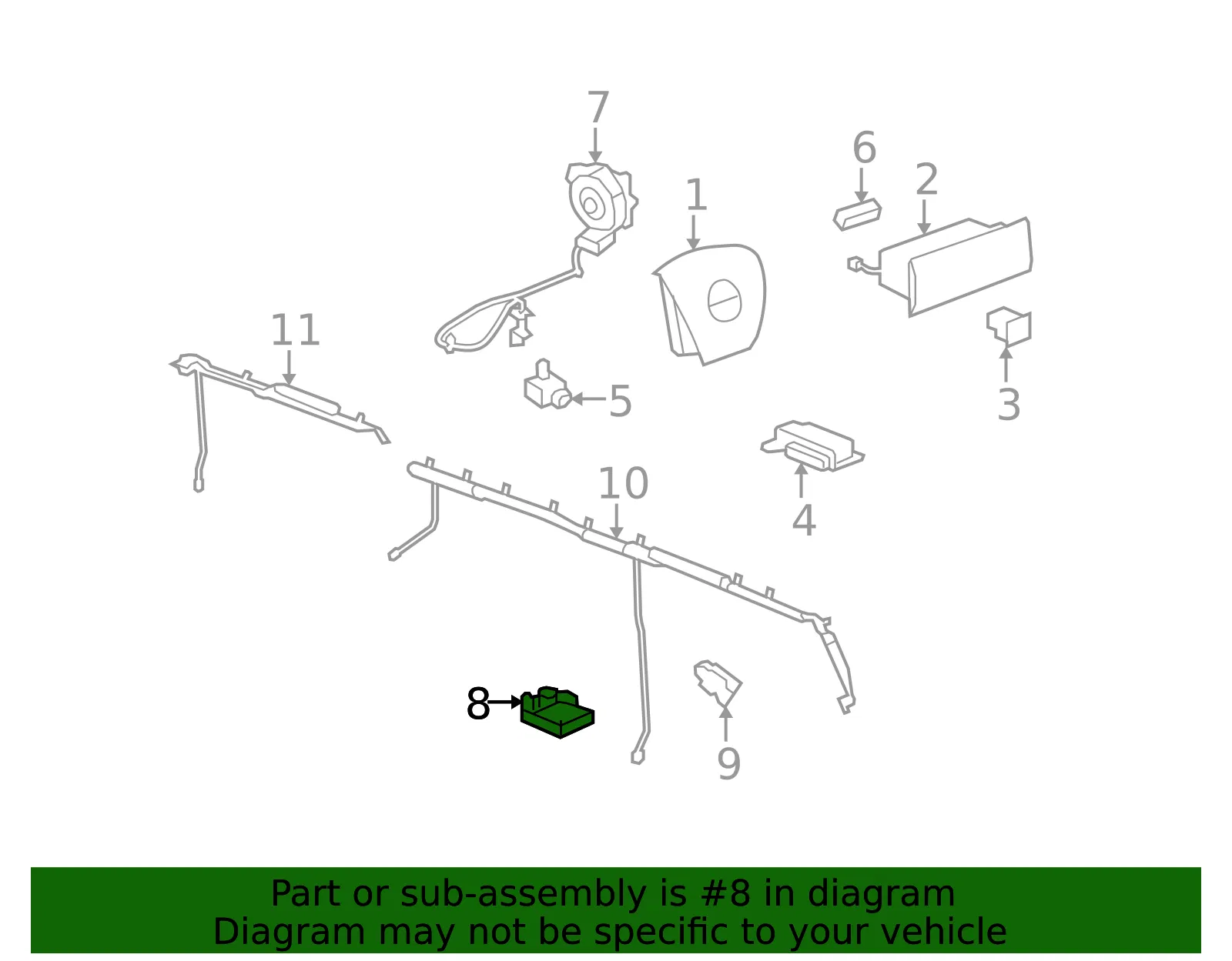 Ft Impact Sensor - GM (85597991)