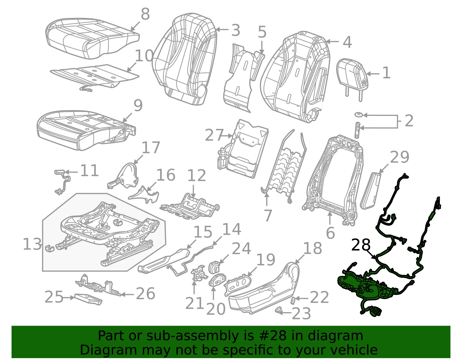 Harness - GM (85598187)