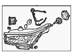 Headlamp Assembly - GM (85608331)
