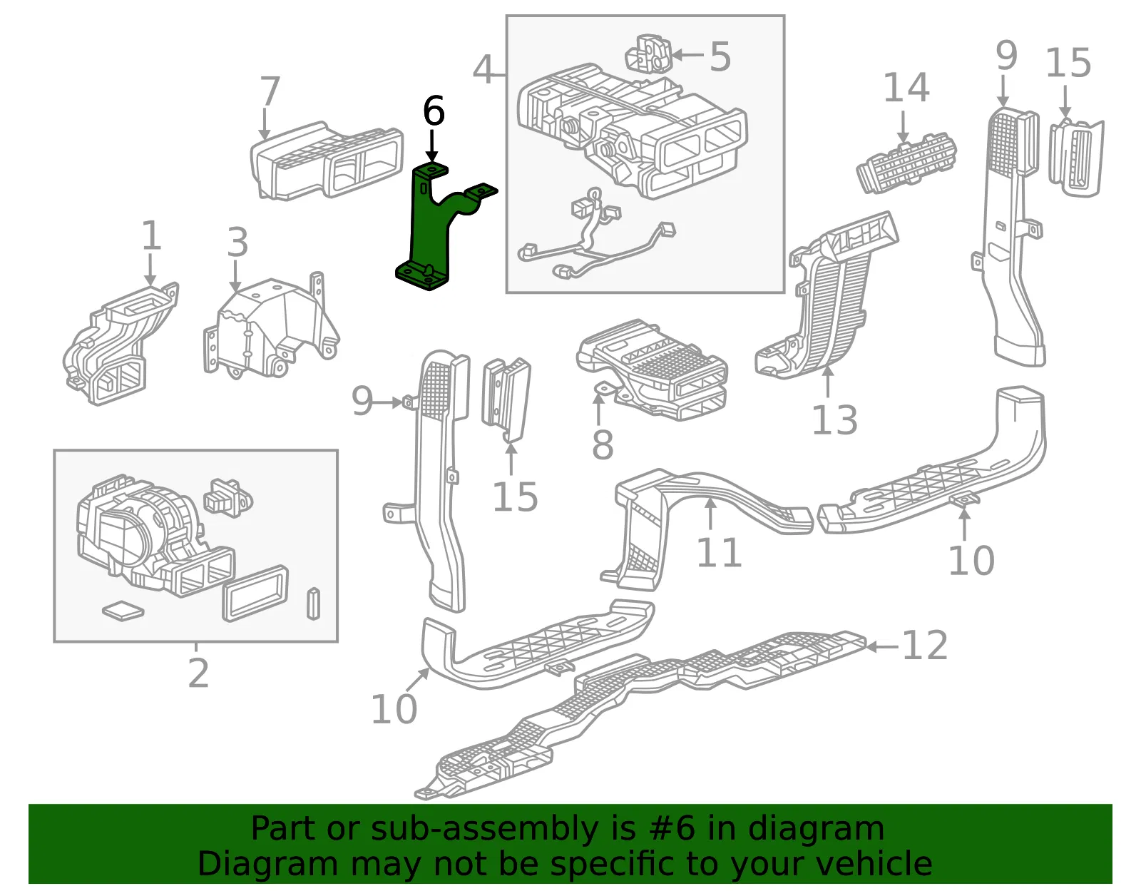 Actuator Bracket - GM (85608905)