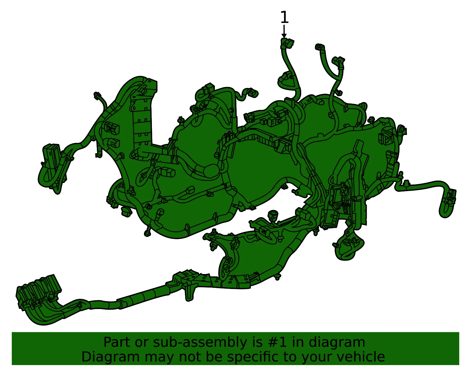 Engine Harness - GM (85614557)