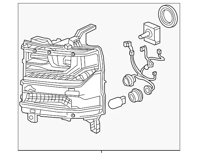 Headlight Assembly - GM (85617481)