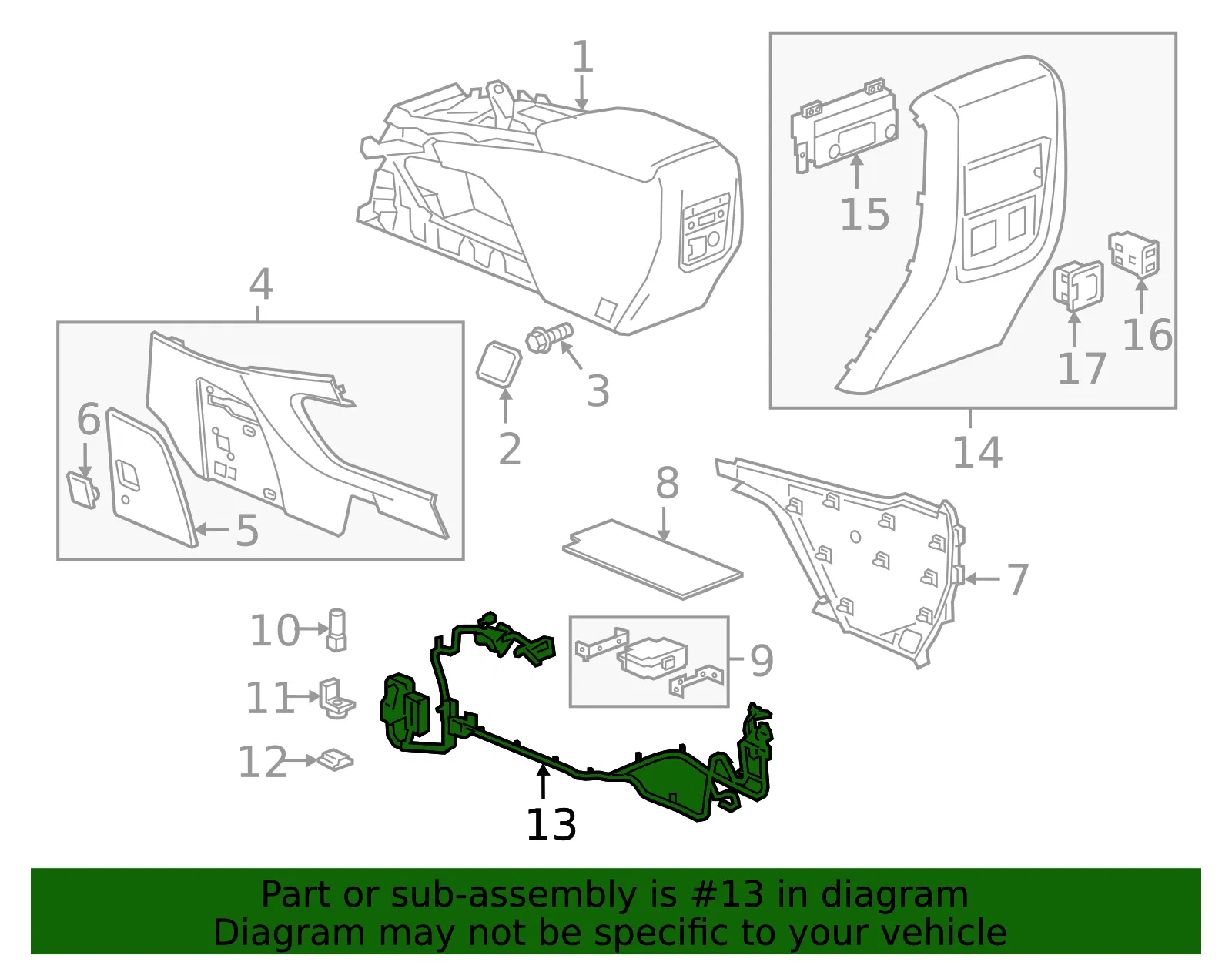 F Harness - GM (85623089)