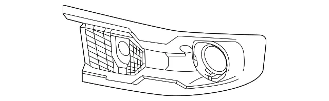 Lamp Bezel - GM (85626021)