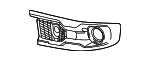 Lamp Bezel - GM (85626021)