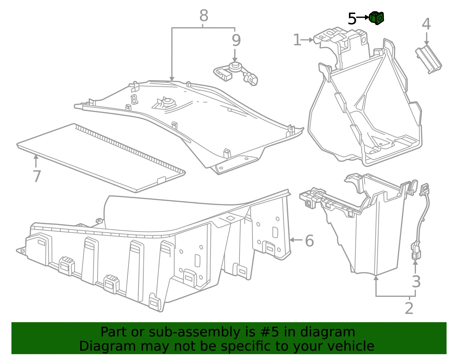 Lamp Button - GM (85629476)
