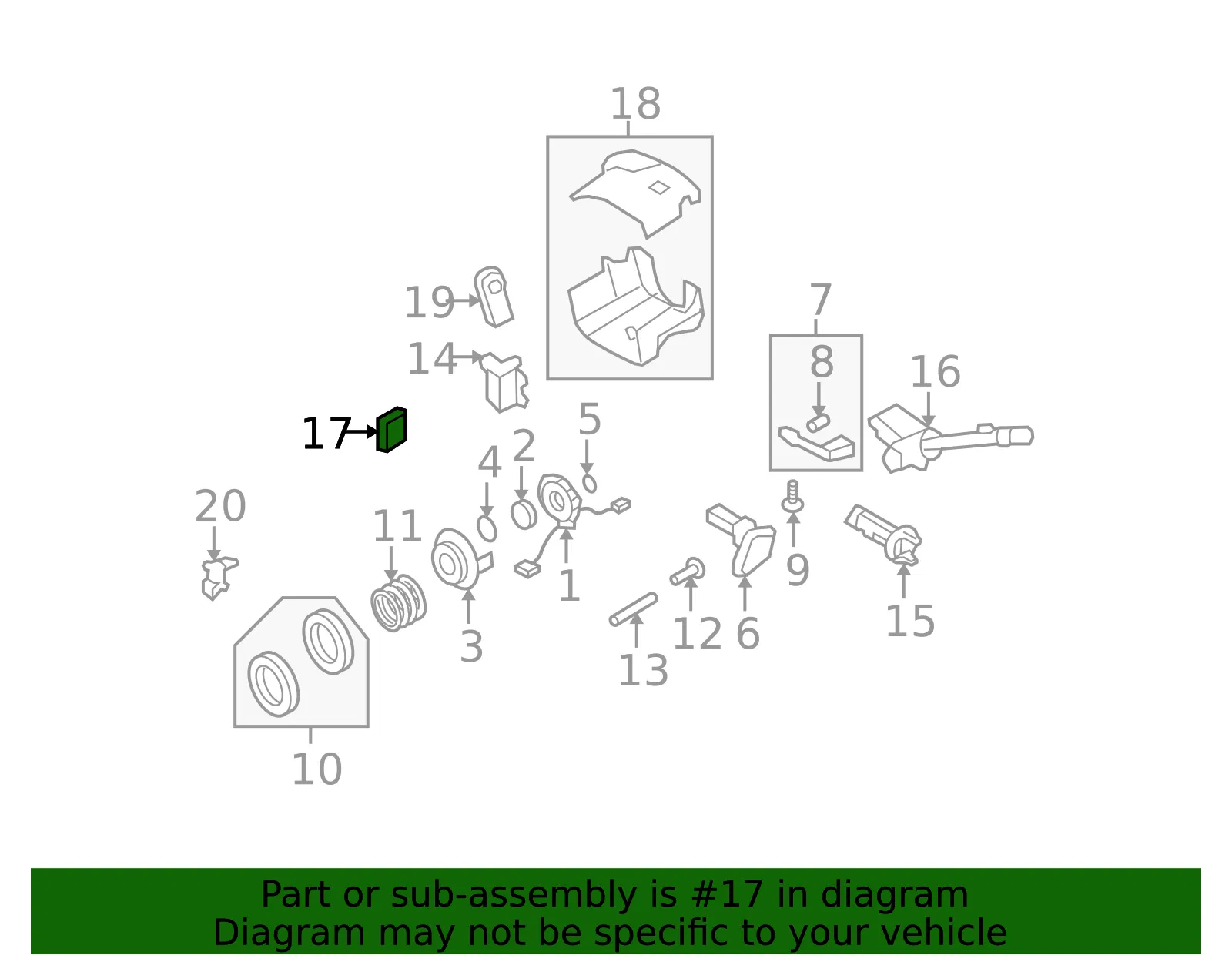 Ignition Switch - GM (85636870)