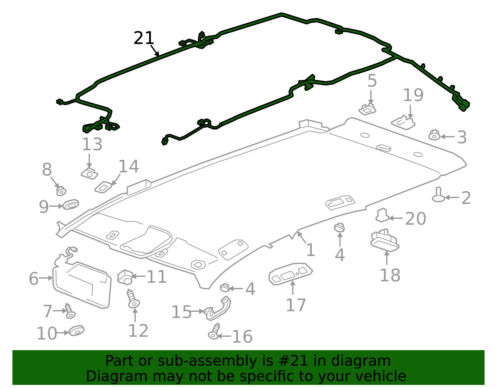 F Harness - GM (85637065)